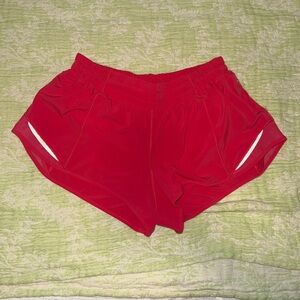Hot pink hotty hot low-rise lined shorts 2.5